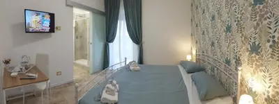 Letto o letti in una camera di PANORAMICO