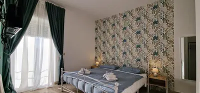 Letto o letti in una camera di PANORAMICO