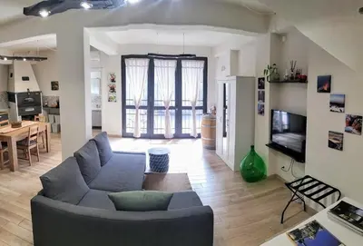 TV o dispositivi per l'intrattenimento presso Aetna apartment