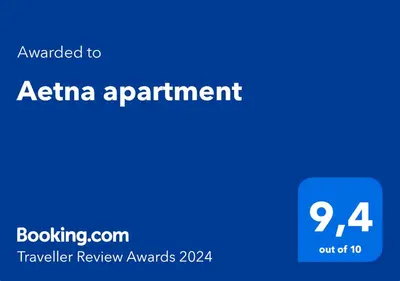Certificato, attestato, insegna o altro documento esposto da Aetna apartment