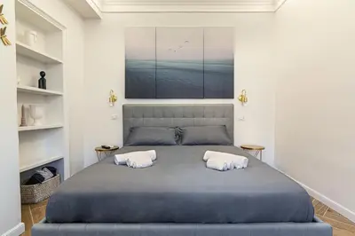 Letto o letti in una camera di Residenze Florio