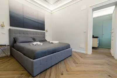 Letto o letti in una camera di Residenze Florio
