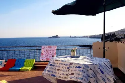 Paesaggio naturale nelle vicinanze della casa vacanze