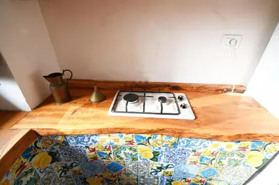 Cucina o angolo cottura di Agriturismo Gli Aranci dell'Etna