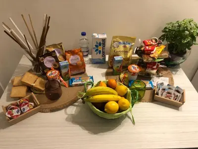 Cibo presso l'appartamento o nelle vicinanze