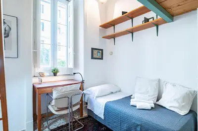 Area soggiorno di GuestHost - Corso Italia Central Flat near the Seafront