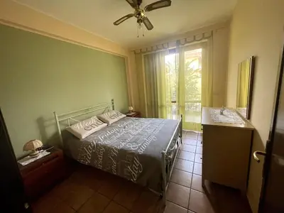 Letto o letti in una camera di VACANZE Da CINZIA