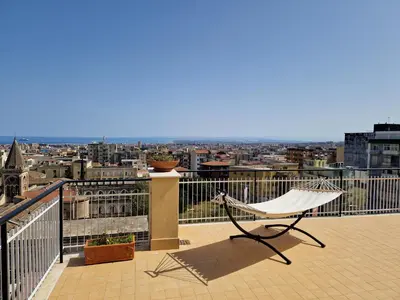 Balcone o terrazza di Top Floor Aparthotel Bentivoglio
