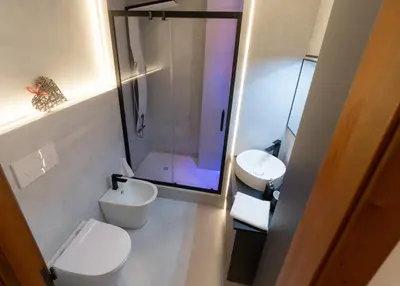 Bagno di Top Floor Aparthotel Bentivoglio