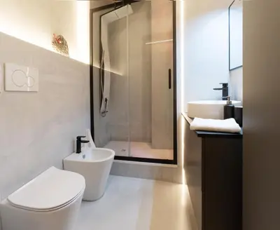 Bagno di Top Floor Aparthotel Bentivoglio