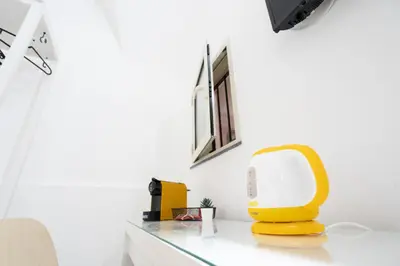 TV o dispositivi per l'intrattenimento presso Be happy Rooms