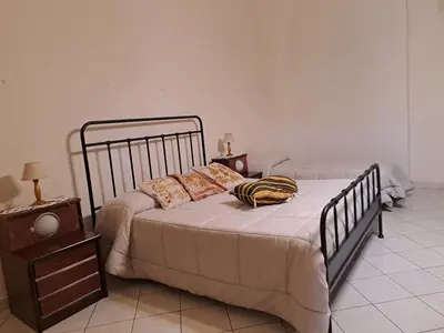 Letto o letti in una camera di Casa in centro a Giarre